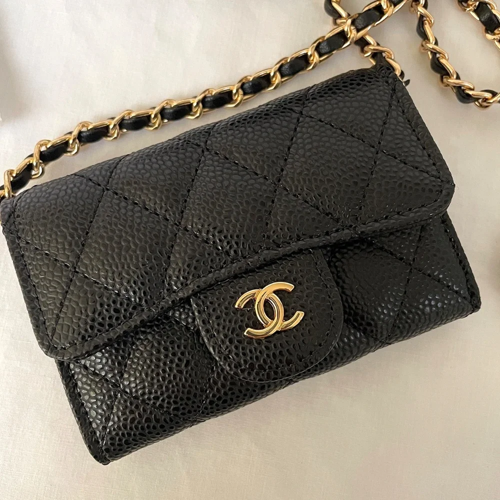 Chanel Small Crossbody Wallet Chain Strap VIP/GWP - Picture 2 of 11